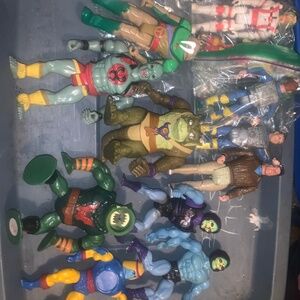 1980s Toy Lot (he man,thundercats,ateam,ghostbusters)